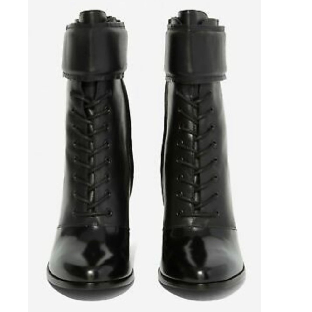A7eiji Marike lace up boots w/ strap sz 6.5